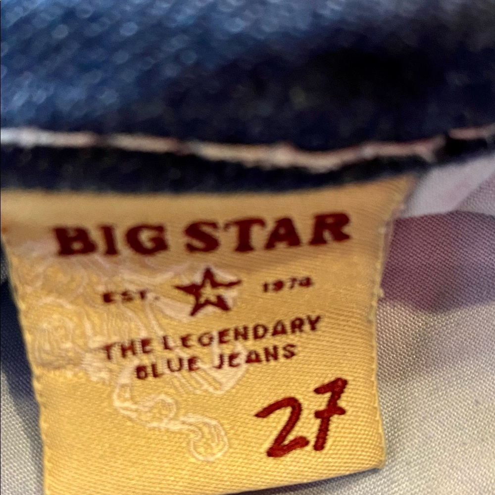 Big Star Women’s Capri Jeans Sz 27x22 - Picture 4 of 4